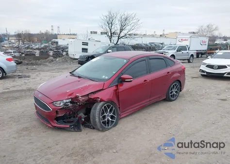 2015 Ford Focus Se из США, поврежденный, VIN 1FADP3F2XFL381389